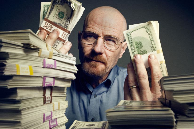 Breaking Bad - Walter and money 1920x1080 wallpaper