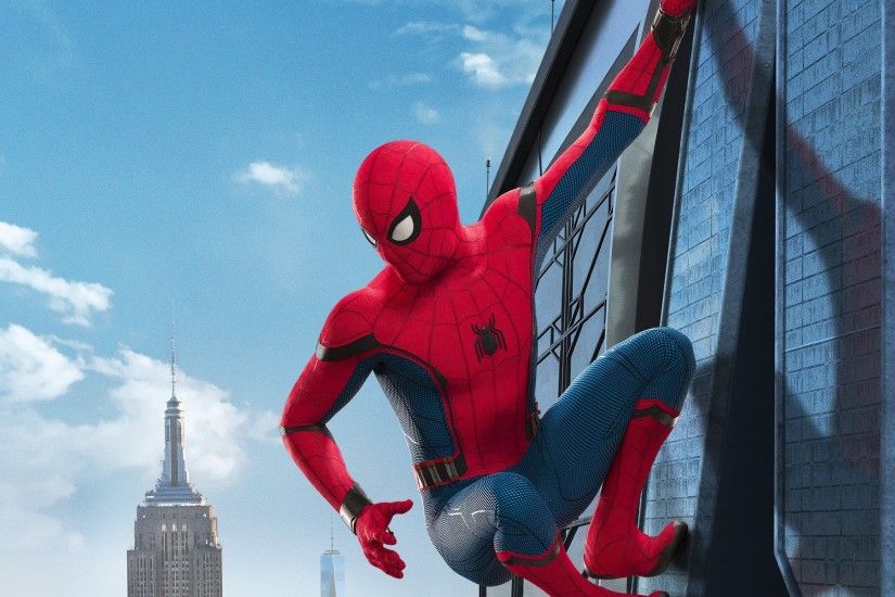 Movie - Spider-Man: Homecoming Spider-Man Tom Holland Wallpaper