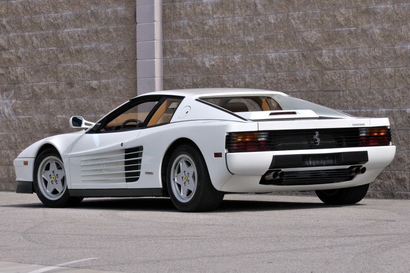 Ferrari Testarossa White