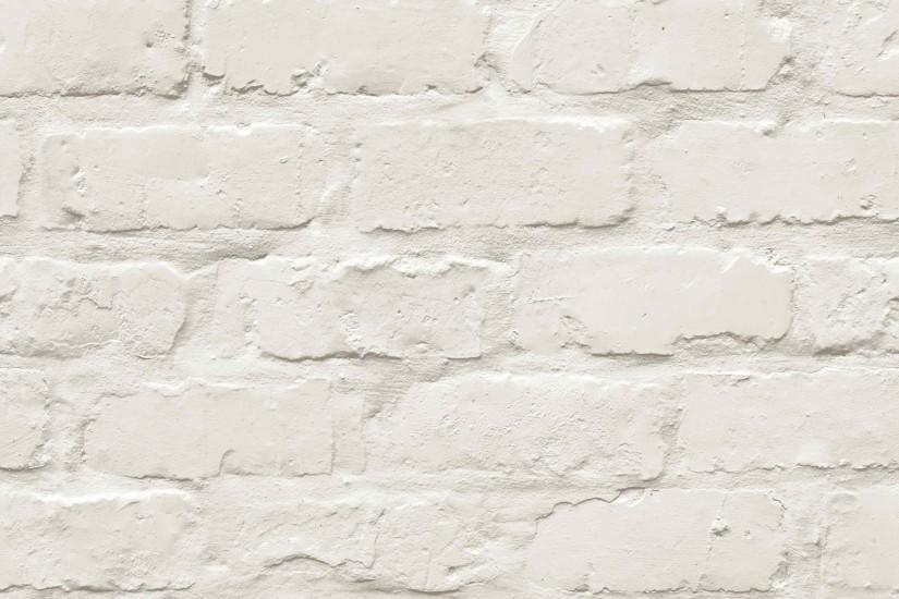 Colours White Painted Brick Wallpaper