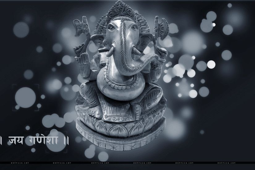 Lord Ganesha Abstract Background