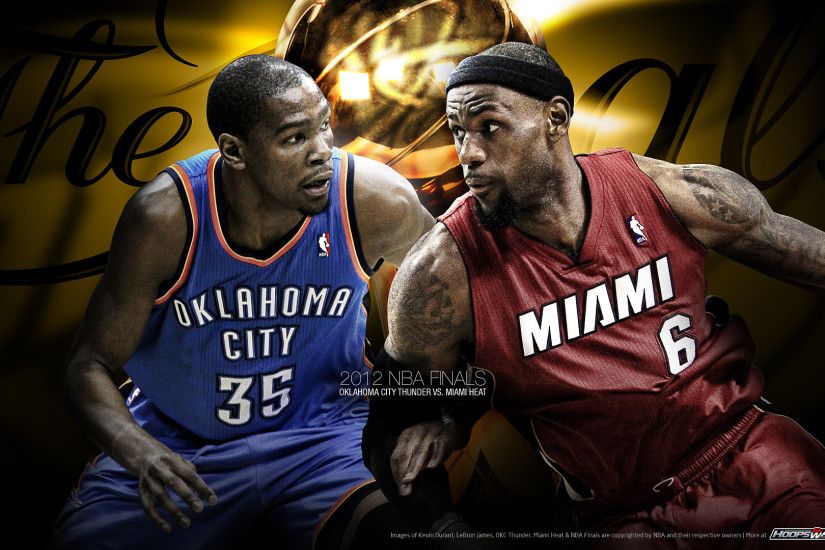 NBA Finals Picture - LeBron James and Kevin Durant, Heat and Thunder, Who is