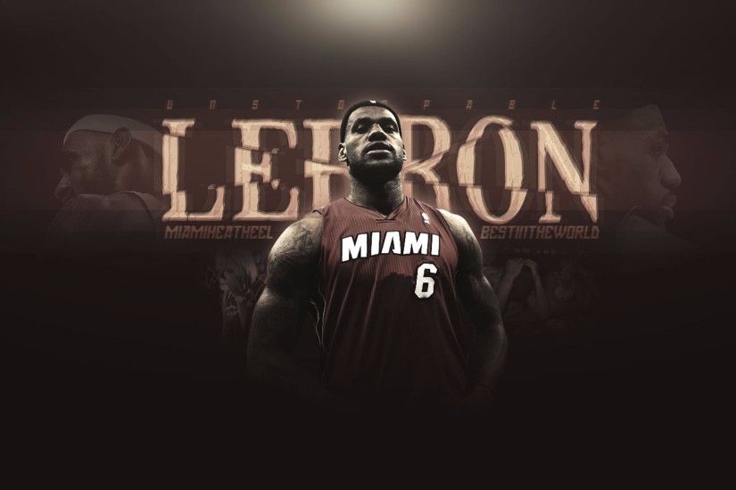 Lebron James Miami Heat 4K Wallpaper