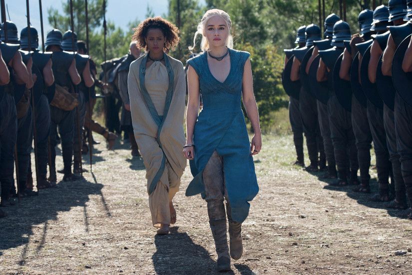 Daenerys and Missandei - Game of Thrones wallpaper 1920x1200 jpg