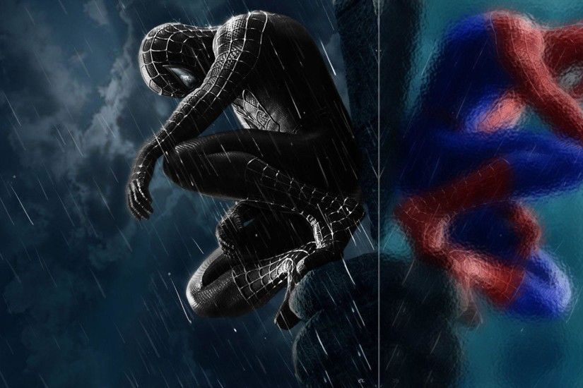 Spiderman 3 Wallpaper: Reflections (1920x1080) by Omegacronalpha .