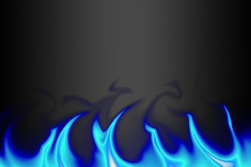 Wallpapers For > Blue Flame Wallpaper
