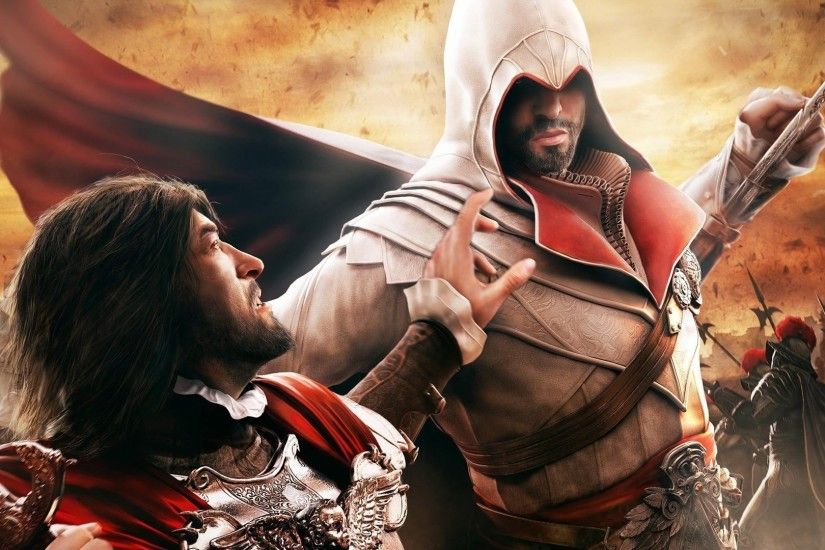 Assassins Creed: Brotherhood, Ezio Auditore Da Firenze Wallpapers HD /  Desktop and Mobile Backgrounds