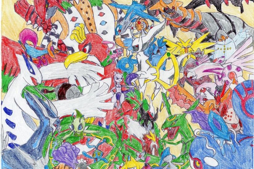 Pokemon Legendaries Wallpaper 39774 HD Wallpapers | pictwalls.
