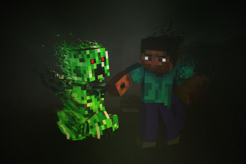 ... Gallery For: Creeper Wallpapers, Top 44 HQ Creeper Backgrounds Minecraft  Creeper Desktop Backgrounds ...