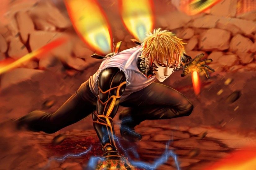 Download Powerful Genos 2048 x 2048 Wallpapers - 4589848 - One Punch Man  Wallpapers | mobile9