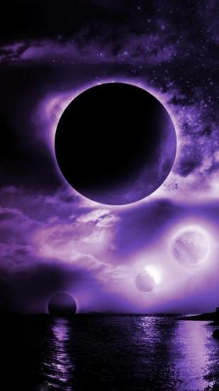 HD Background Purple Galaxy Space Sky Stars In Blue, Pink Color .