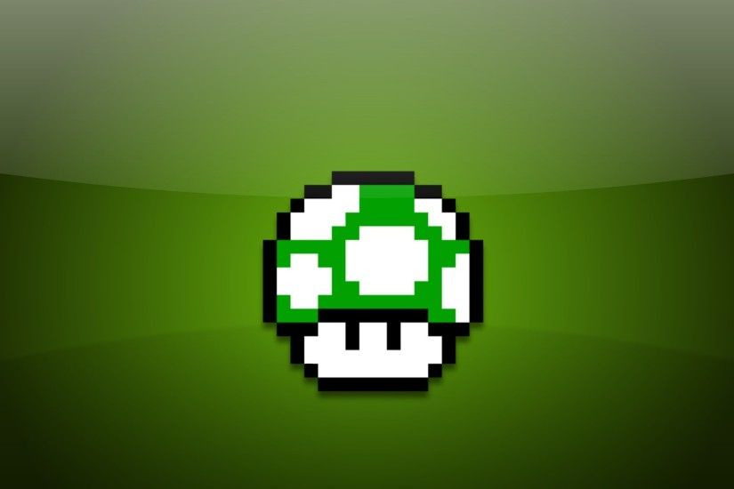 Mario 1up Mushroom Wallpaper Images & Pictures - Becuo