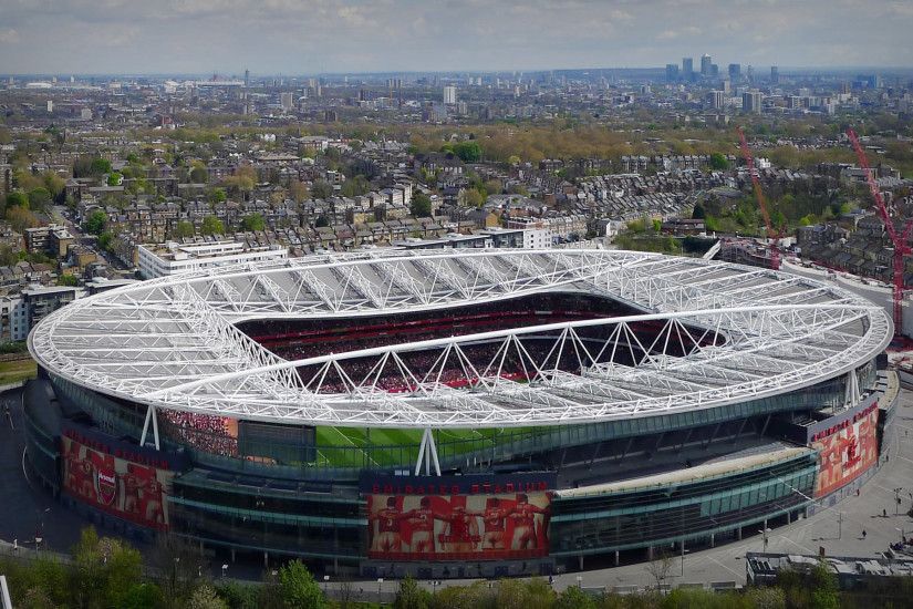 Arsenal Emirates Stadium Wallpaper Full View HD.