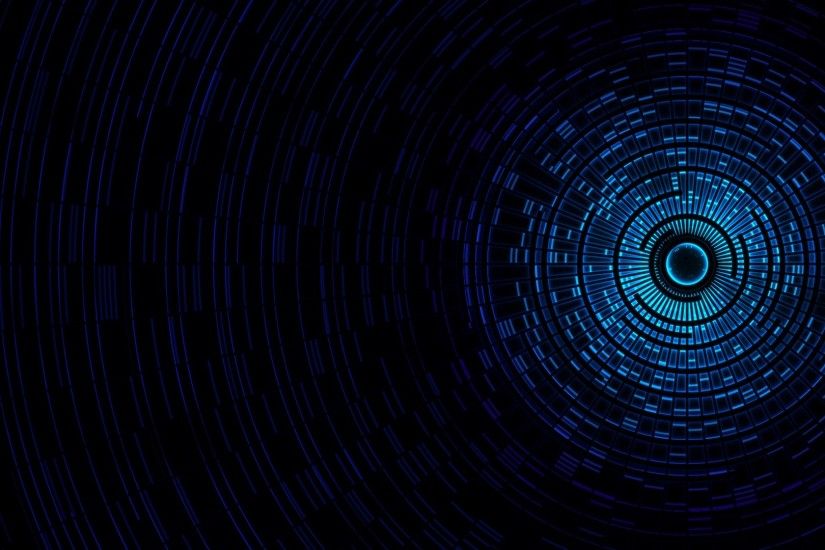 Preview wallpaper abstraction, passage, light, black, blue 1920x1080