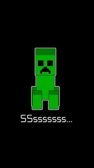 Hd minecraft mobile phone wallpapers 1080x1920 steve creeper