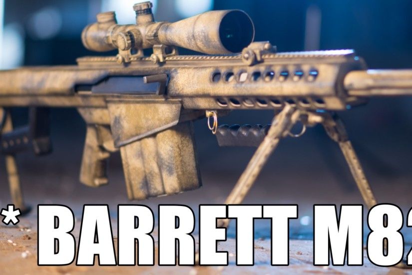 AIRSOFT | CUSTOM | POLARSTAR BARRETT M82 SOCOM GEAR SNIPER RIFLE - YouTube