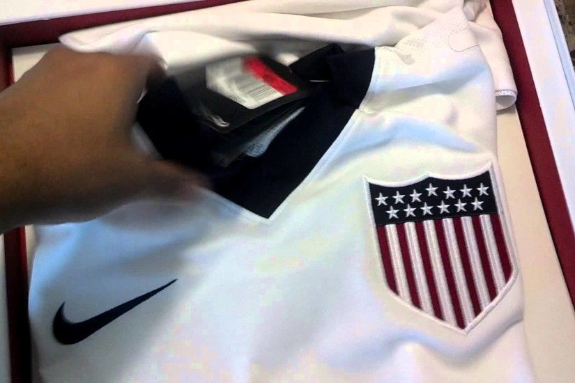Authentic Nike US Soccer Centennial Home Jersey Limited Edition - YouTube