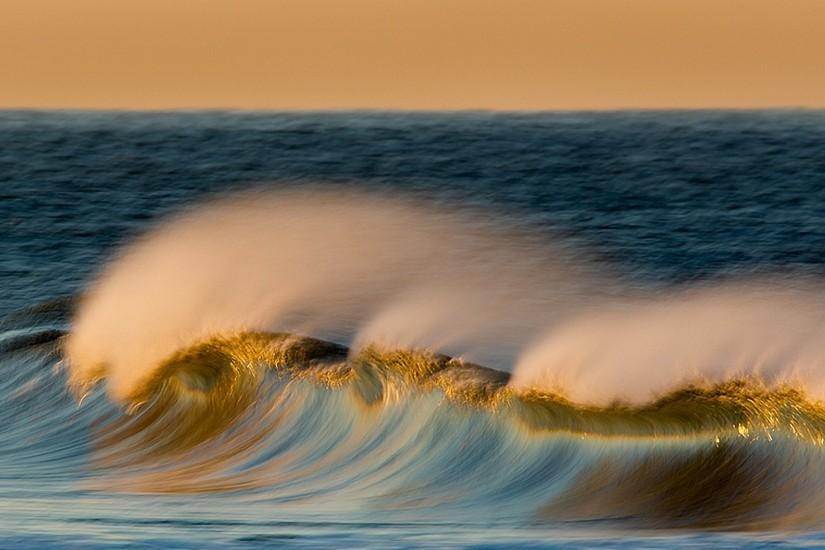 Download Wallpaper 3840x2160 landscape, wave, ocean, sea, spray 4K .