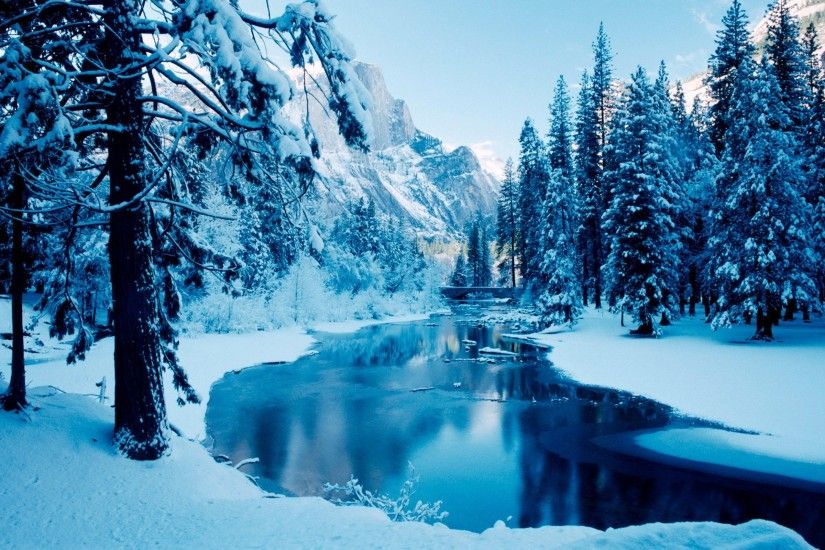Beautiful Winter Scenes Desktop Wallpaper