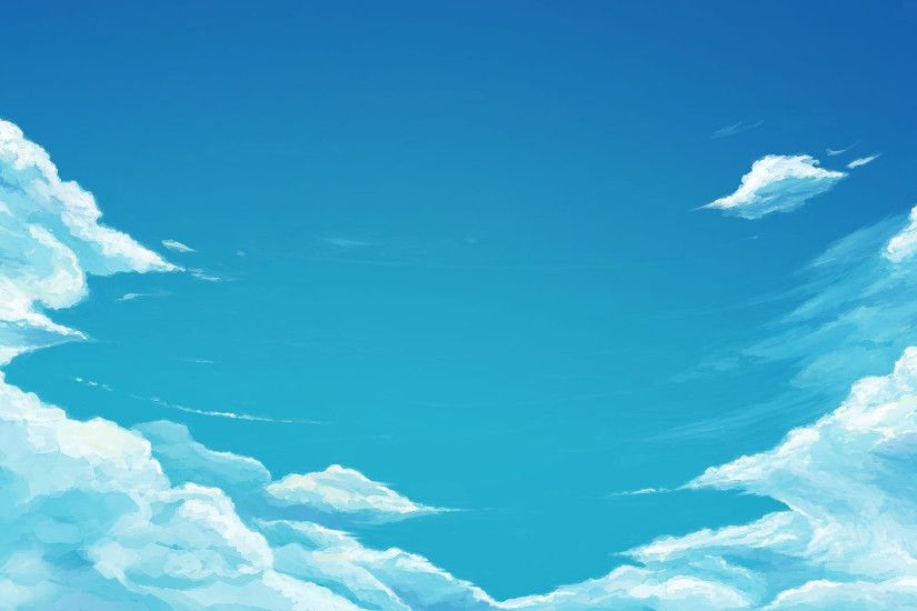 Blue sky wallpaper
