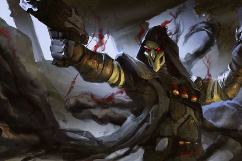Video Game - Overwatch Reaper (Overwatch) Wallpaper