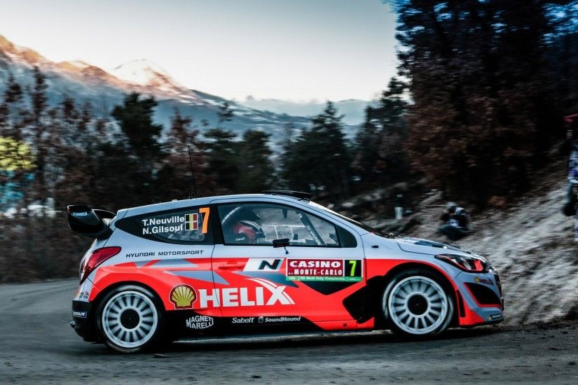 2014 Hyundai i20 WRC Background Wallpapers - SuperCarsWallpapers.