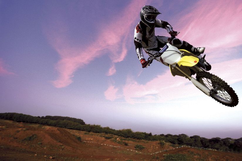 Motocross Bike in Sky