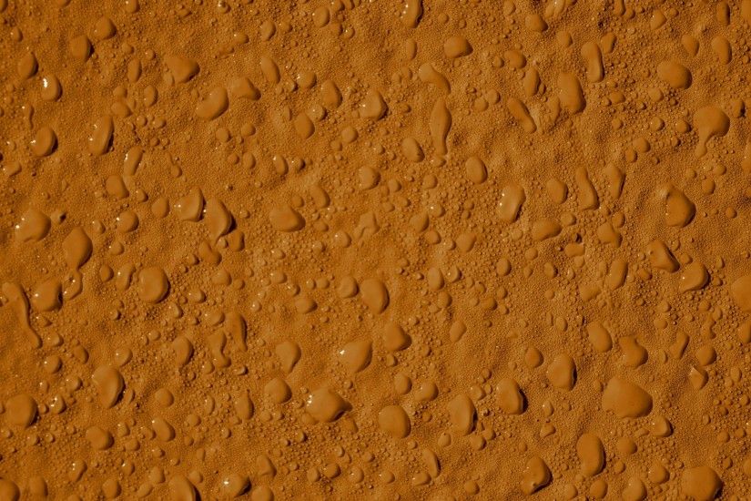 Brown Water Droplets Background