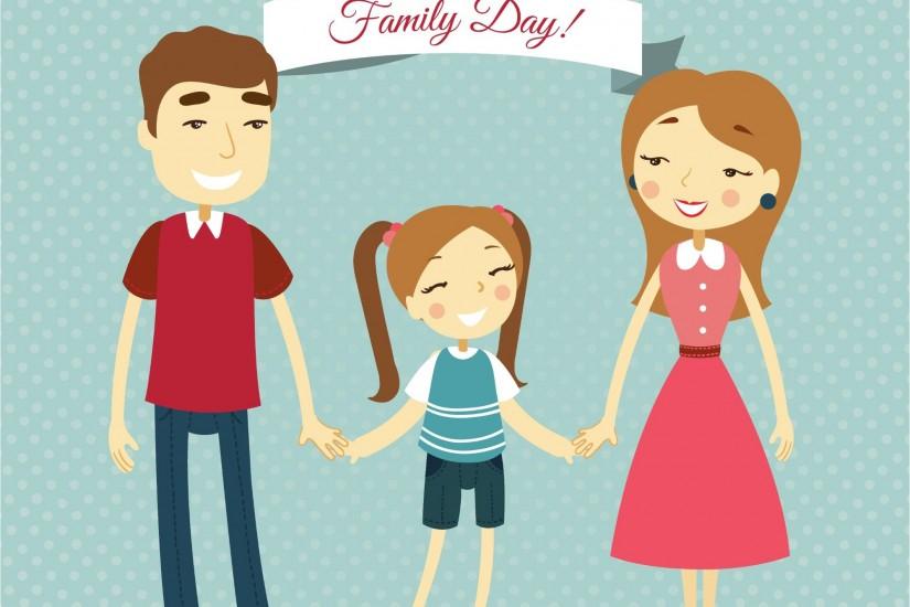 Happy Lovely Family Day Background Wallpaper & Vectors