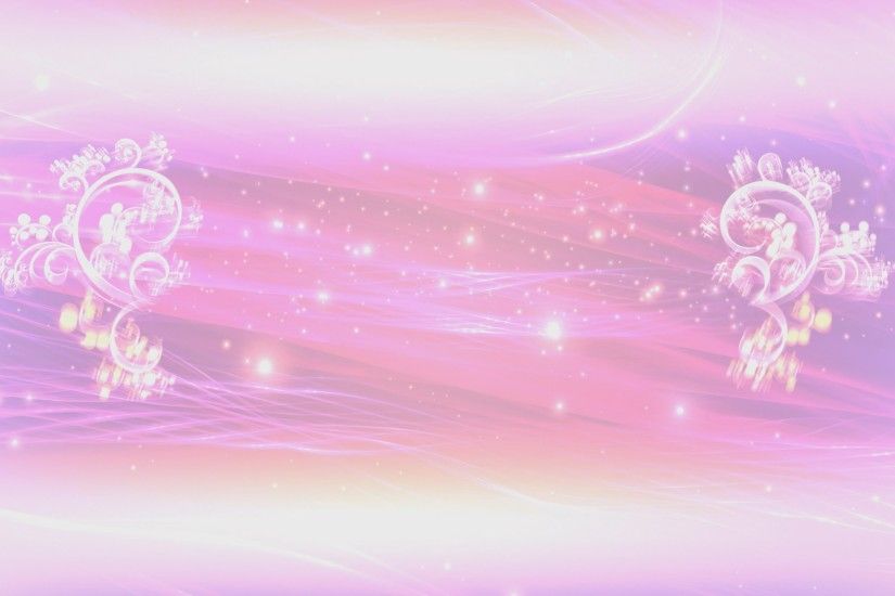 4K Pink Floral Thread of Lights Title Intro Motion Background - YouTube