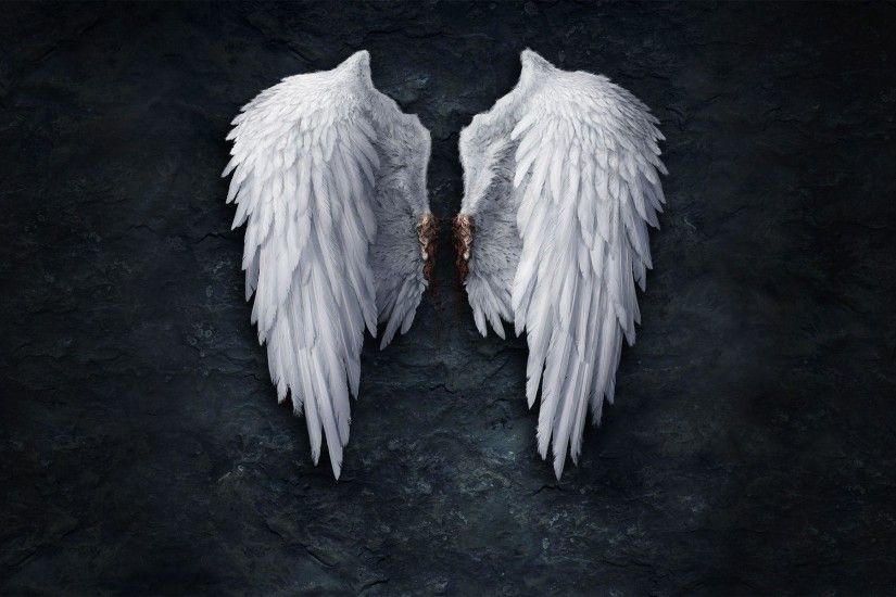 Broken angel wings Wallpaper #