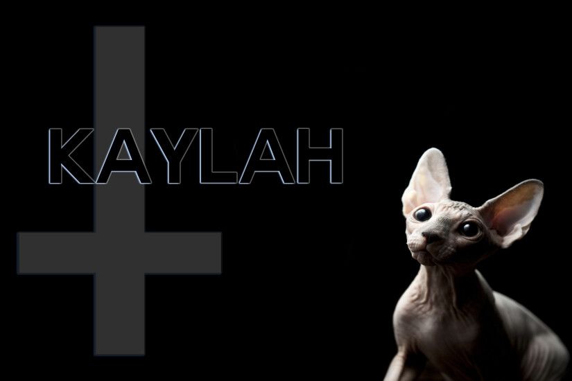 Satanic Cat Hail satan and cuddle cats. by