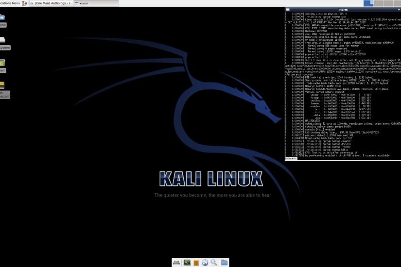Kali Linux Desktop Wallpaper