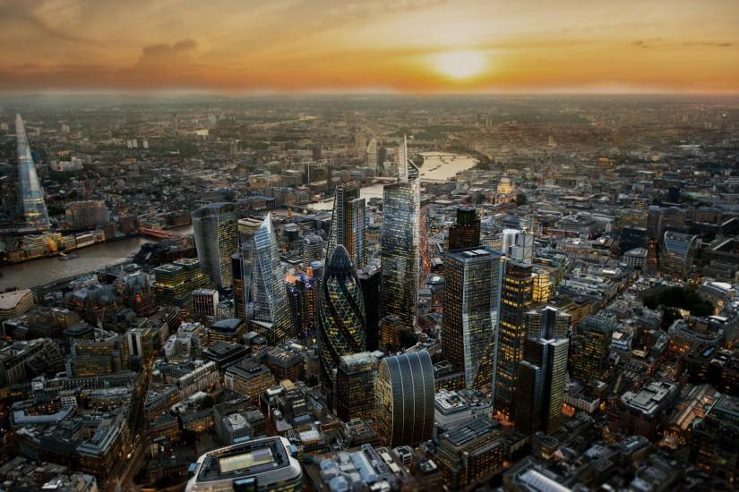 London UK Skyline Wallpaper