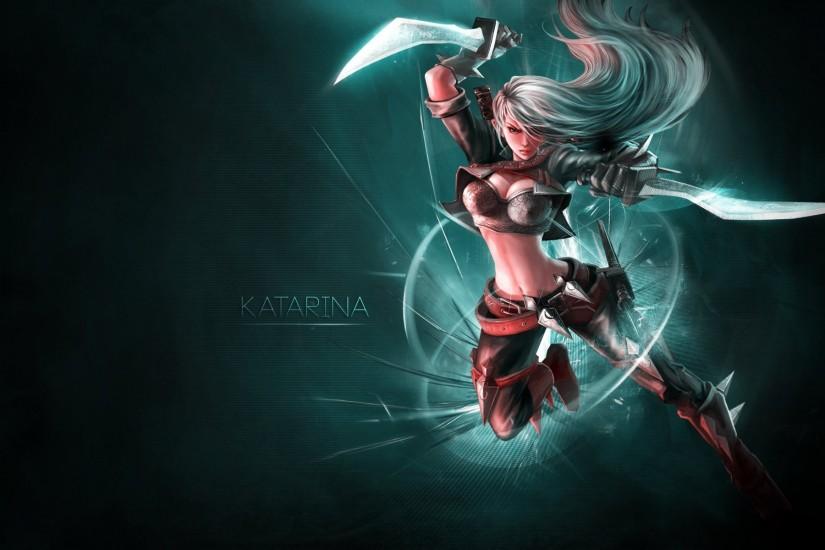 League of Legends Mercenary Katarina FullHD Wallpaper