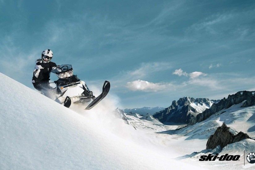 SKI-DOO snowmobile sled ski doo winter snow extreme wallpaper | 1920x1200 |  648405 | WallpaperUP