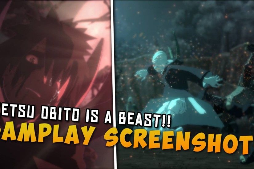 Naruto Shippuden Ultimate Ninja Storm 4 : Zetsu Tobi - Obito Uchiha  Gameplay Screenshots + Rin