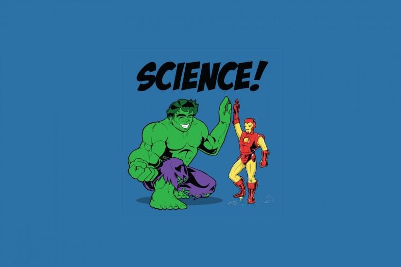 Hulk (comic character) science iron man humor simple background the avengers  (movie) blue background wallpaper | 1920x1200 | 22087 | WallpaperUP