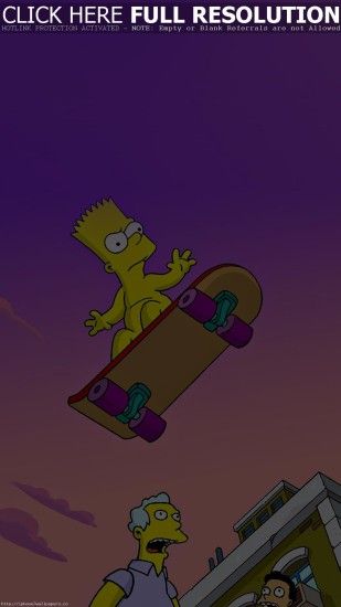 Simpson Anime Cartoon Bart Nude Art Illustration Android wallpaper -  Android HD wallpapers
