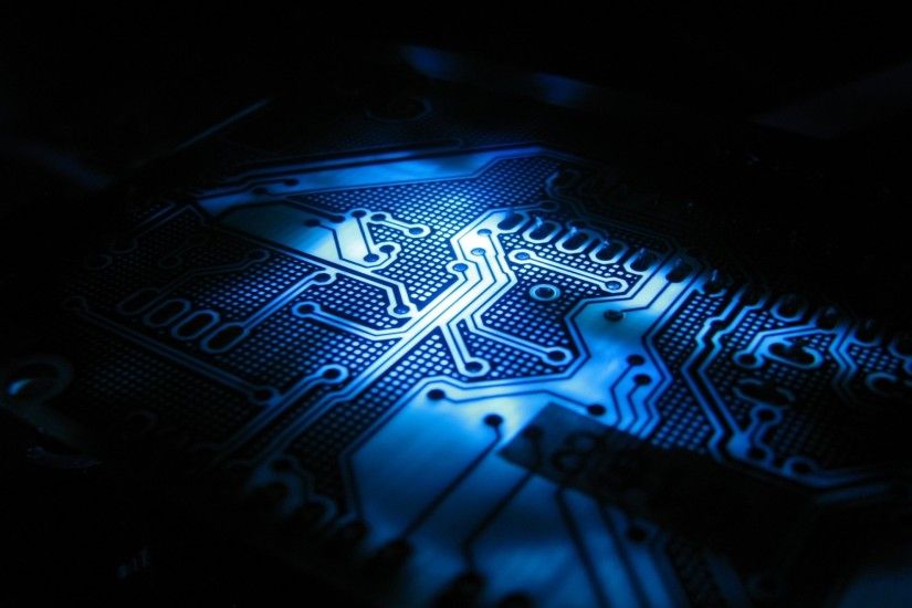 Blue Wallpaper CPU Computer