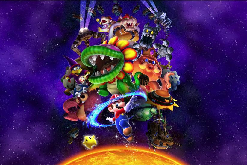 Video Game - Super Mario Galaxy Nintendo Bowser Jr. Bowser Wallpaper