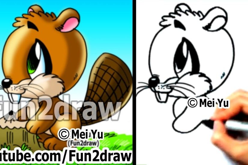 How to Draw Cute, Easy Cartoons - Red Panda - Learn to Draw - Draw Animals  - Fun2draw - YouTube | How to draw for Lucy | Pinterest | Easy cartoon, Red  panda ...