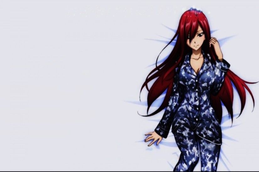 Erza Cute Awesome Anime Wallpaper