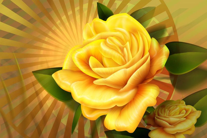 Yellow Rose wallpaper