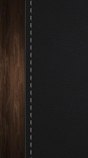 1080x1920 Wallpaper leather, wood, background, texture