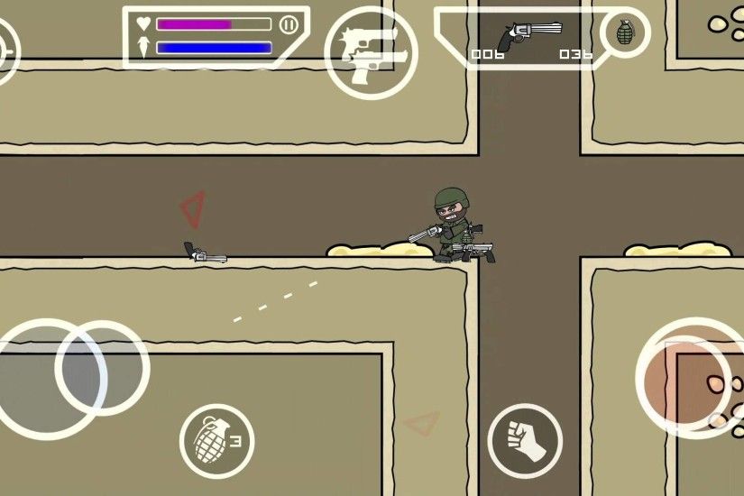 Doodle Army 2 Mini Militia - Gameplay Android - YouTube