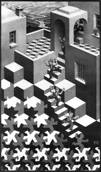 Cycle- M.C. Escher
