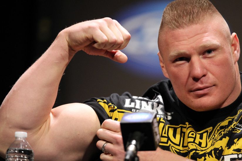 SANTA MONICA, CA - NOVEMBER 11: Brock Lesnar attends the UFC 141: Lesnar