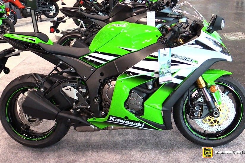 2015 Kawasaki Ninja ZX-10R ABS 30th Anniversary Edition - Walkaround - 2014  New York Motorcycle Show - YouTube