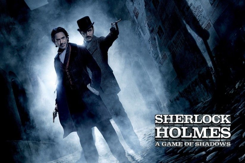 Movie - Sherlock Holmes: A Game of Shadows Sherlock Holmes Wallpaper